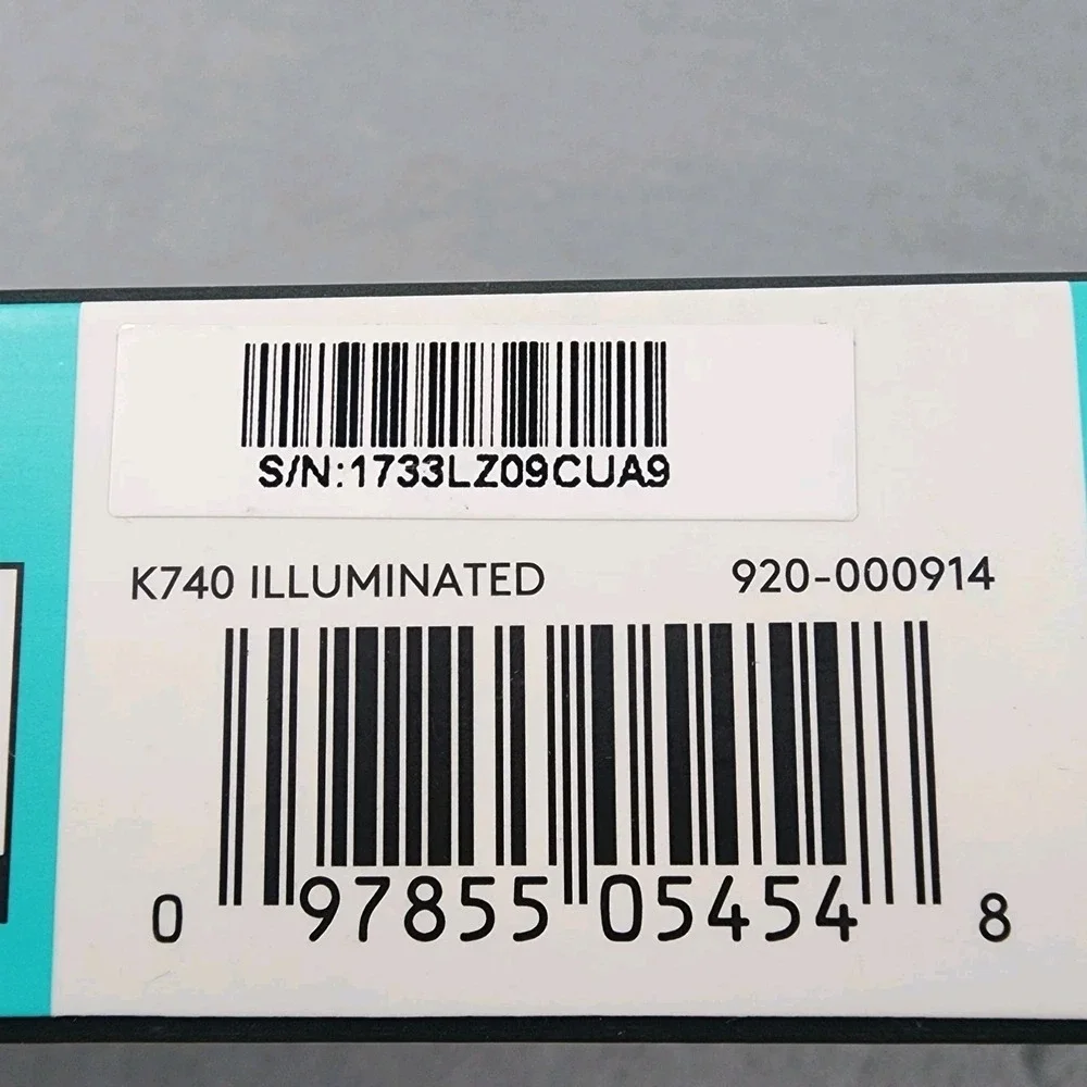 Brand New Sealed Logitech K740 illuminated keyboard*